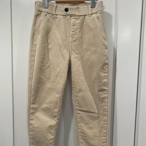 High waisted cord pants